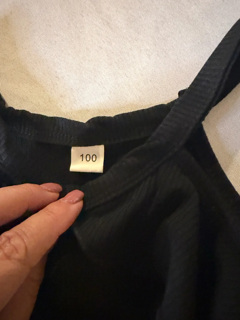 Set Old Navy Black Daisy Embellished Girls' Jeans and Black asymmetrical tank to